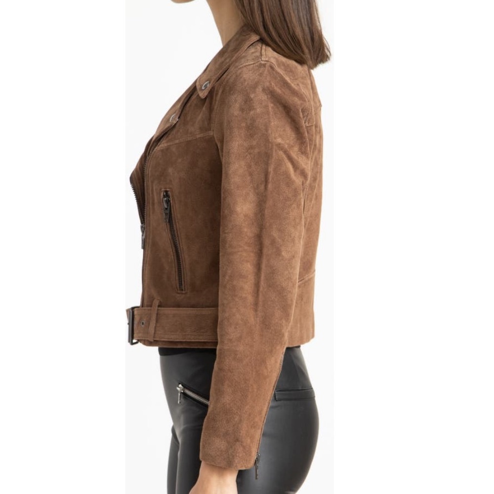 Blank NYC Suede Moto Jacket - Picture 3 of 7